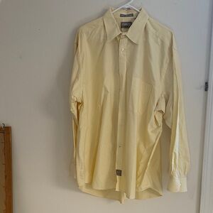 Men's Yellow Dress Shirt